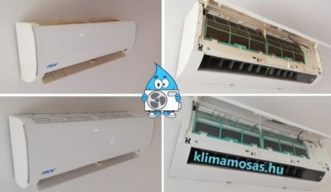 Klímatisztítás előtte-utána